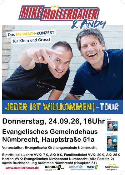 Mike Müllerbauer Konzert 24.09.2026