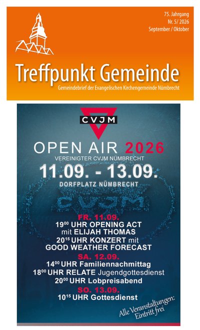 September / Oktober 2026